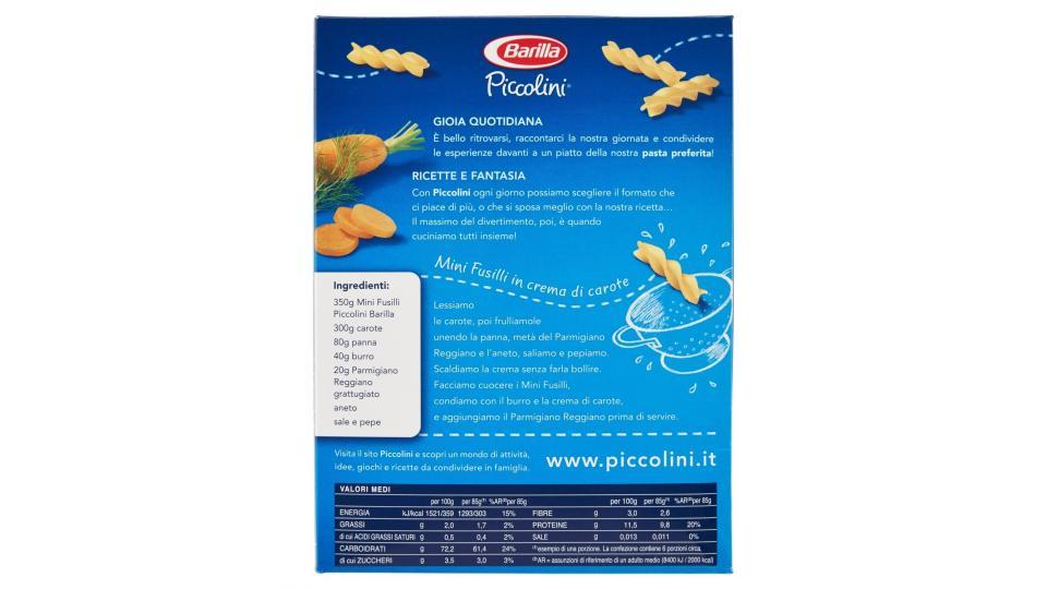 Barilla Piccolini Mini fusili