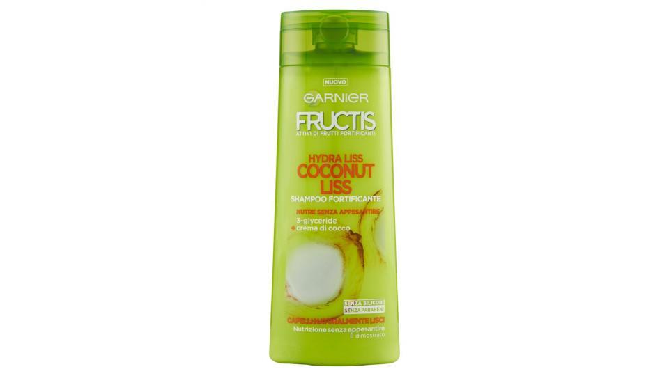 Garnier Fructis Hydra Liss Balsamo per Capelli Difficili da Lisciare