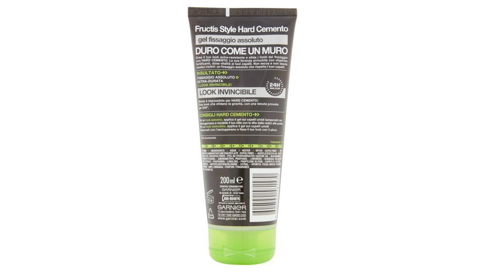 Garnier, Fructis Style Hard Cemento fissaggio assoluto gel