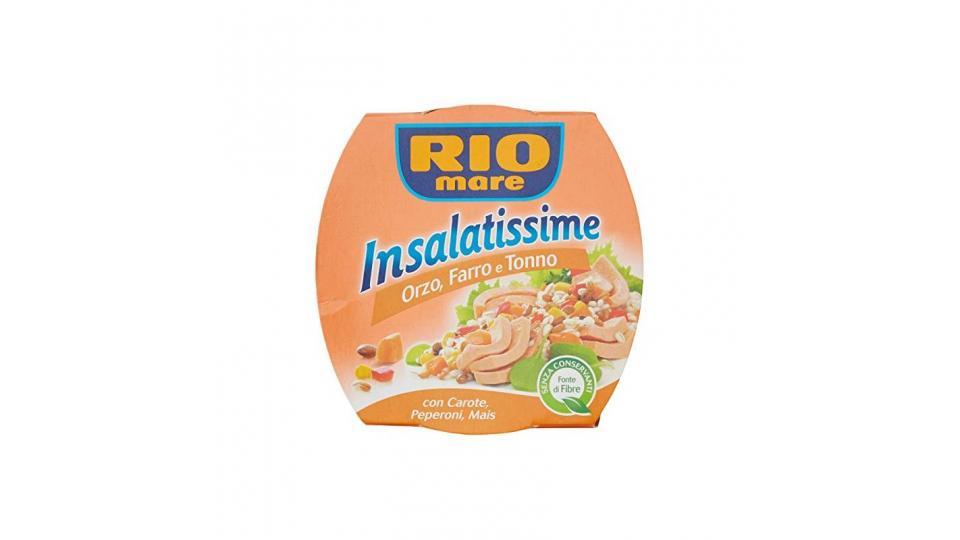 Rio mare - Insalatissime Orzo, Farro e Tonno, con Carote, Peperoni, Mais