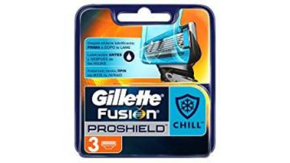 Gillette, Fusion ProShield Chill xx lame ricarica
