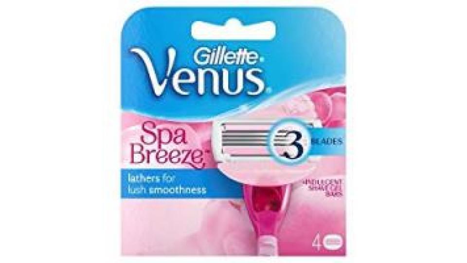 Gillette, Venus Spa Breeze 3 lame ricarica