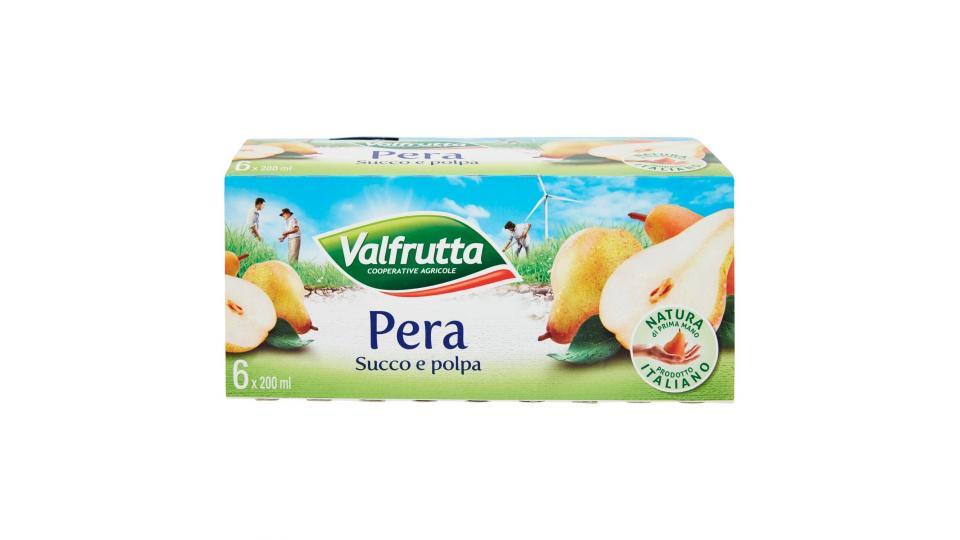 Valfrutta Pera Succo e polpa