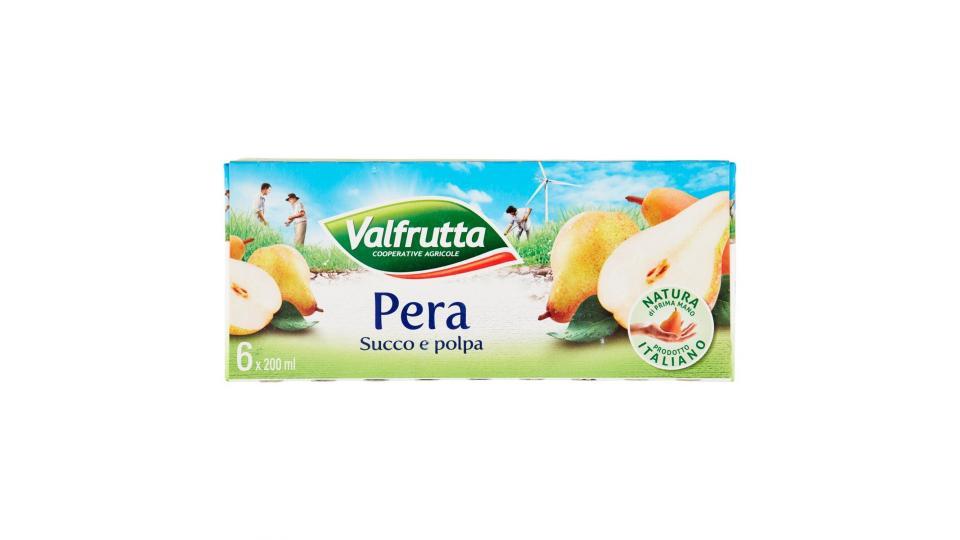 Valfrutta Pera Succo e polpa