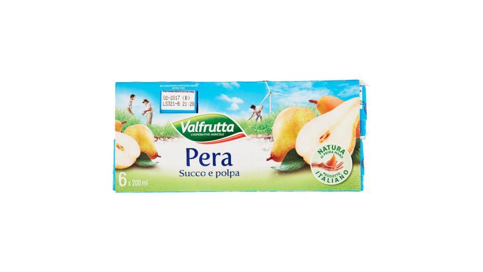 Valfrutta Pera Succo e polpa