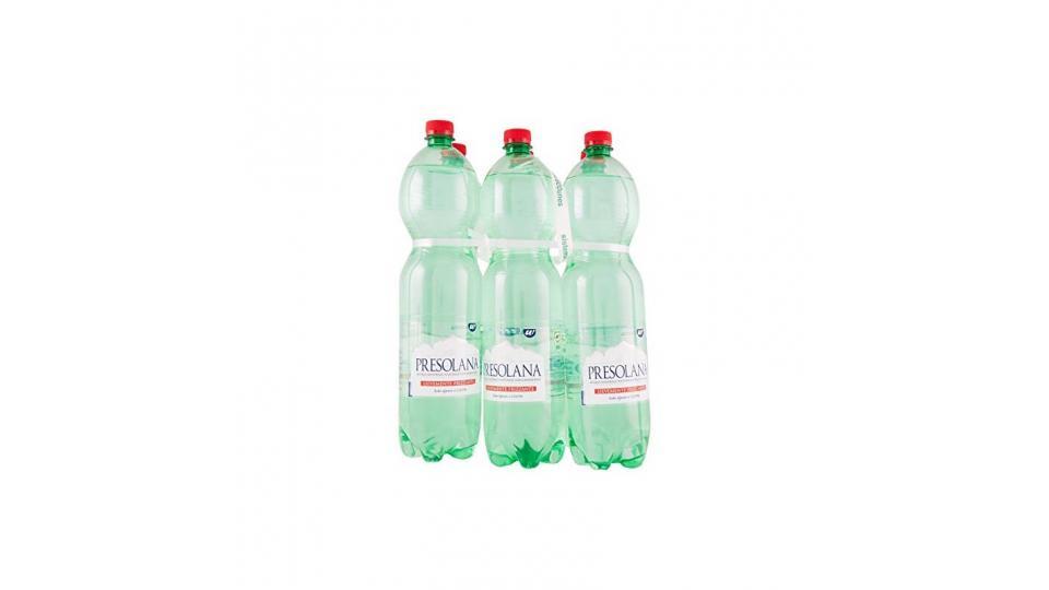Acqua Leggermente Frizzante Presolana U!, 6 bottiglie da 1,5 LT