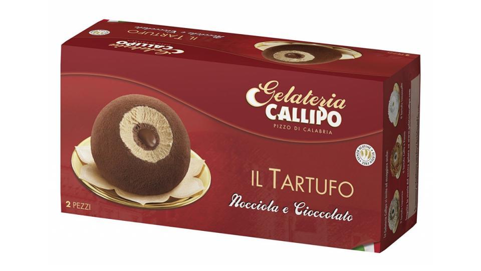 Callipo Gelateria Il Tartufo Nocciola e Cioccolato