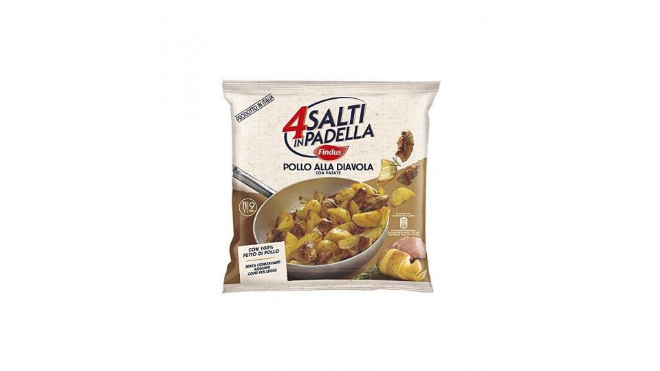 Findus - 4 Salti in Padella Pollo alla Diavola con Patate