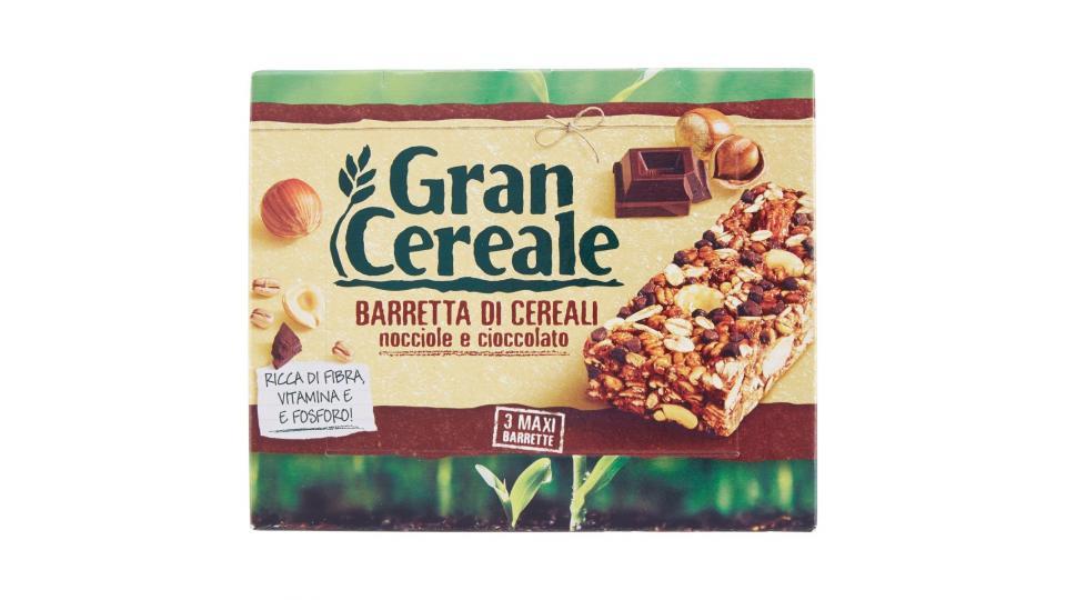 Gran Cereale Barretta di cereali nocciole e cioccolato