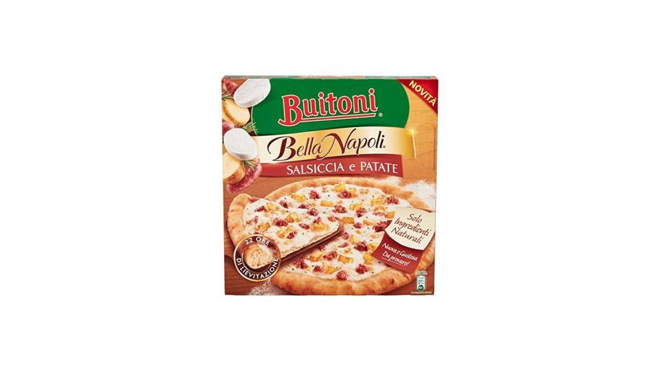 BUITONI BELLA NAPOLI SALSICCIA E PATATE Pizza surgelata 355g (1 pizza)
