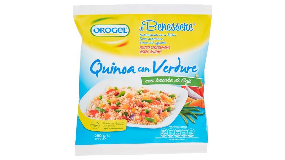 Orogel il Benessere Quinoa con Verdure Surgelati