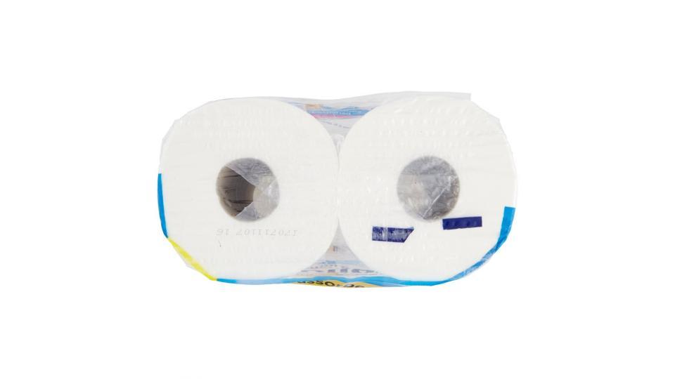 Scottex Pulito Completo Carta Igienica, 4 Rotoli Maxi