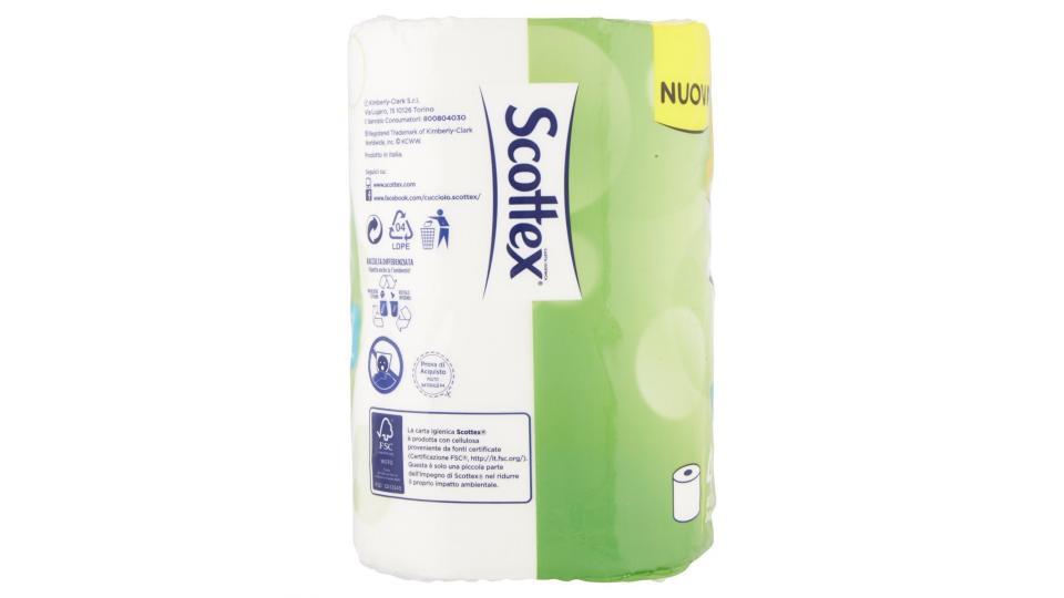 Scottex Pulito Naturale Carta Igienica, 4 Rotoli Maxi