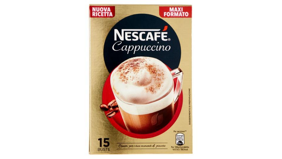 Nescafé Cappuccino Preparato Solubile in Polvere con Caffè e Latte, 250g