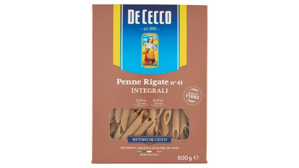 De Cecco Penne Rigate Integrali