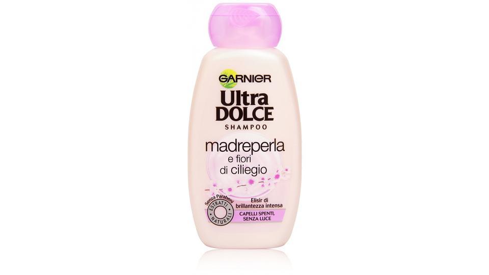 Garnier Ultra Dolce Madreperla e Ciliegio Shampoo per Capelli Spenti senza Luce