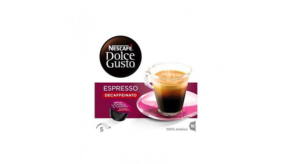 NESCAFÉ DOLCE GUSTO ESPRESSO Decaffeinato caffè espresso decaffeinato 16 capsule (16 tazze)