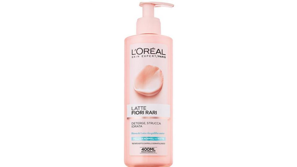 L'Oréal Paris Fiori Rari Latte Struccante per Pelli Normali Miste