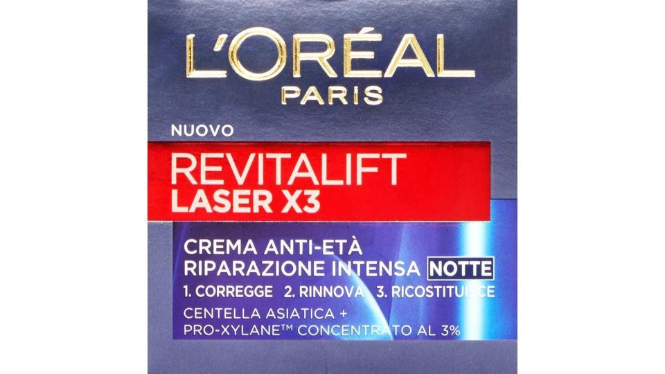 L'Oréal Paris Revitalift Laser X3 Crema-Maschera Anti-Età Notte