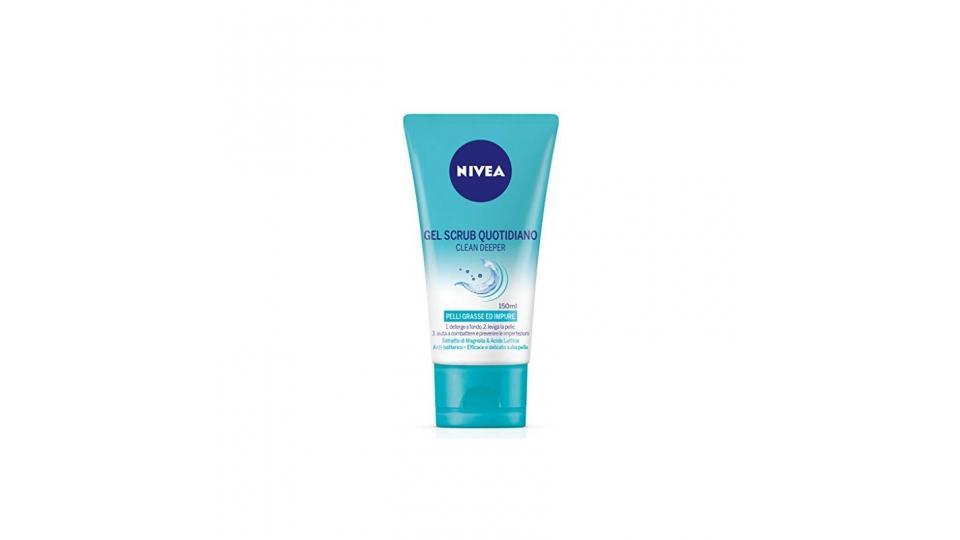 Nivea - Gel Scrub Quotidiano, Pelli Grasse Ed Impure - 