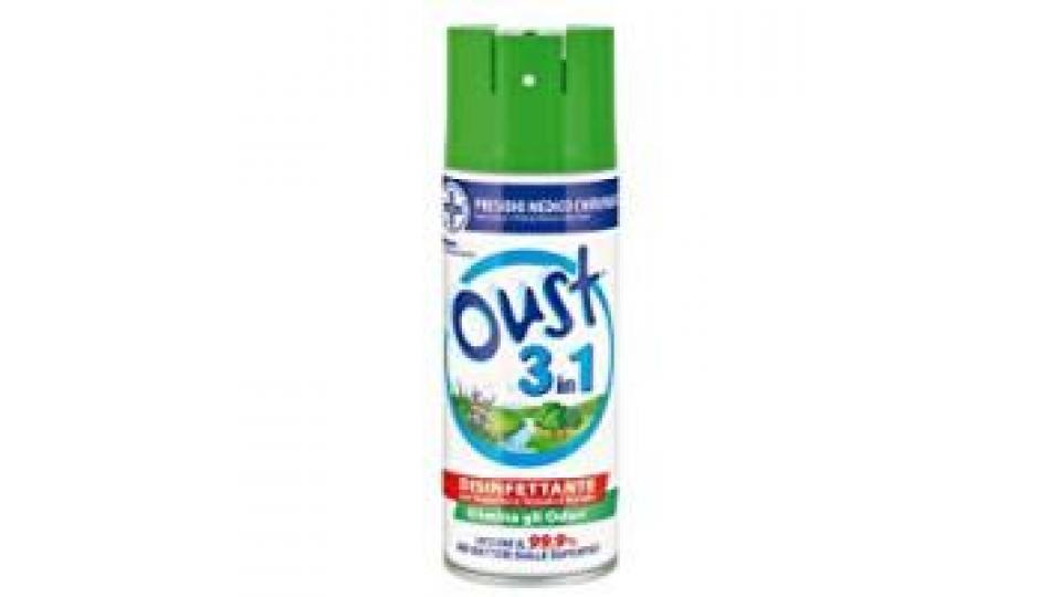 Oust, 3 in 1 disinfettante