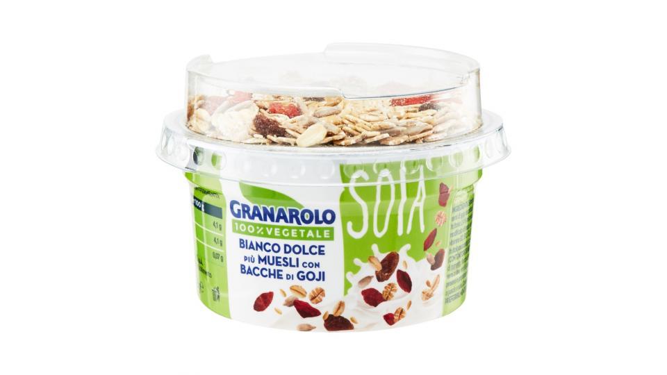 Granarolo 100% Vegetale Soia Bianco Dolce più Muesli con Bacche di Goji