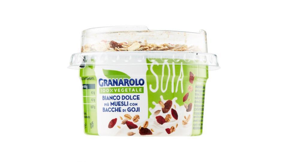 Granarolo 100% Vegetale Soia Bianco Dolce più Muesli con Bacche di Goji