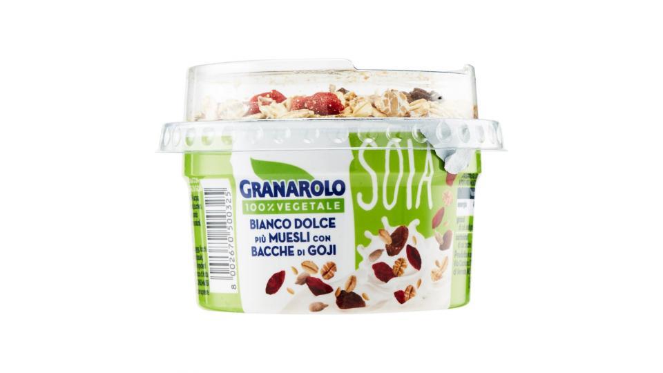 Granarolo 100% Vegetale Soia Bianco Dolce più Muesli con Bacche di Goji