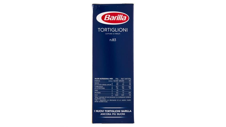 Barilla, Tortiglioni n. 83 pasta di semola di grano duro