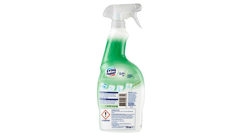 Lysoform - Detergente Disinfettante, Tutto in 1, Rimuove il Grasso della Cucina, Efficace sullo Sporco del Bagno, Disinfettante - 