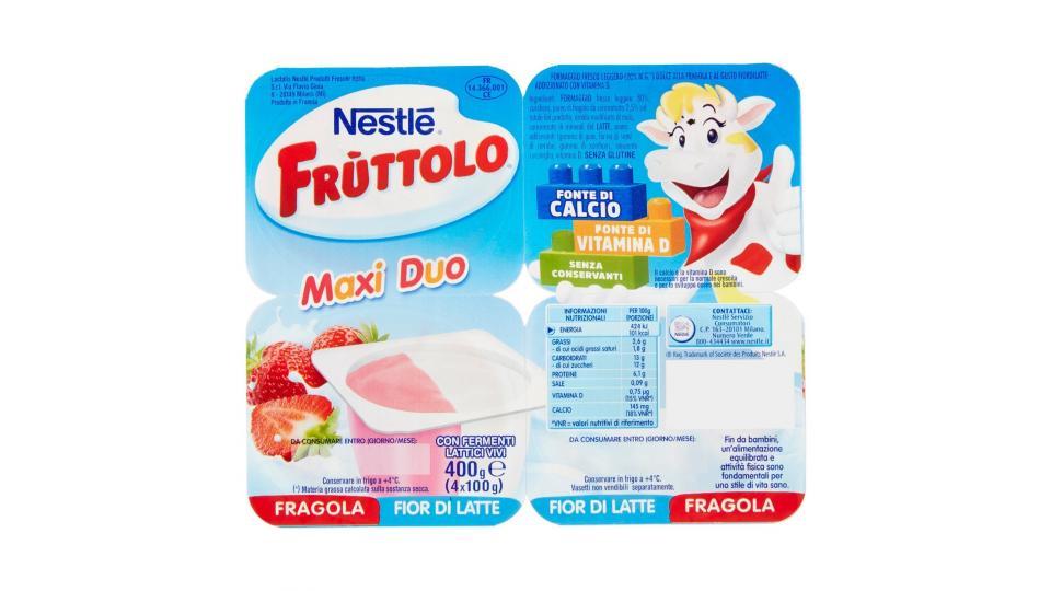 Frùttolo - Maxi Duo Fragola Fiordilatte
