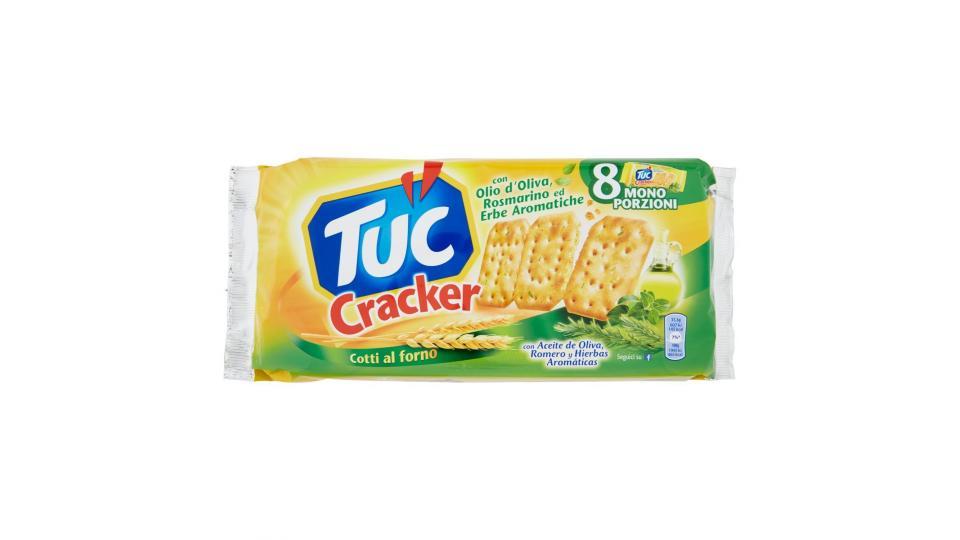 Tuc - Cracker Cotti Al Forno, Con Olio D'Oliva, Rosmarino Ed Erbe Aromatiche