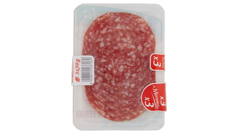 Citterio - Merenda Salame di Milano x 3 - 90 g