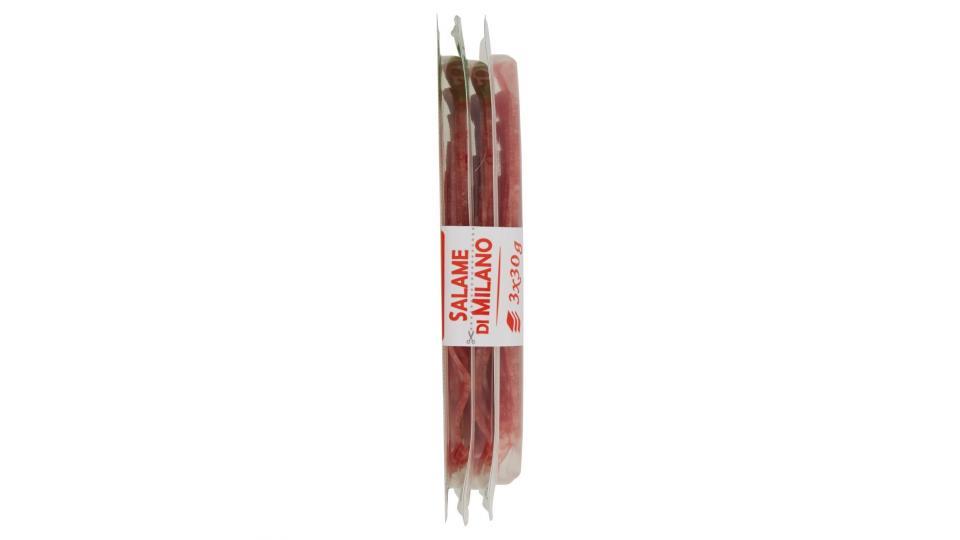 Citterio - Merenda Salame di Milano x 3 - 90 g