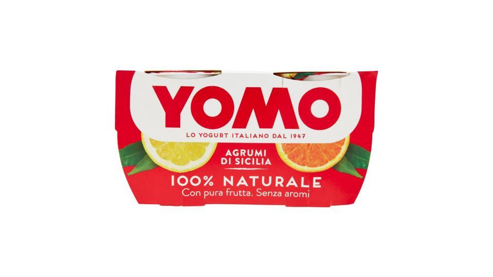 Yomo 100% Naturale yogurt e agrumi di Sicilia