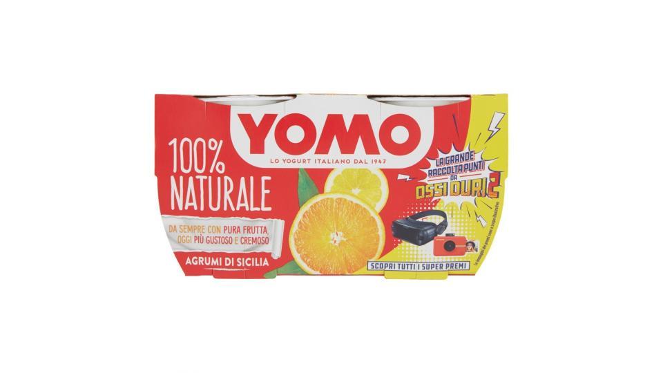 Yomo 100% Naturale yogurt e agrumi di Sicilia