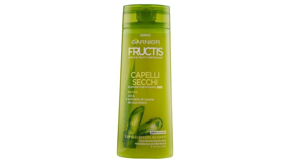 Garnier Fructis Capelli Secchi 2in1 Shampoo per Capelli Secchi