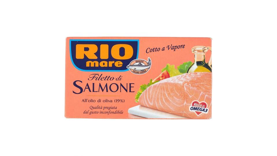 Rio mare Filetto di Salmone all'olio di oliva (19%)