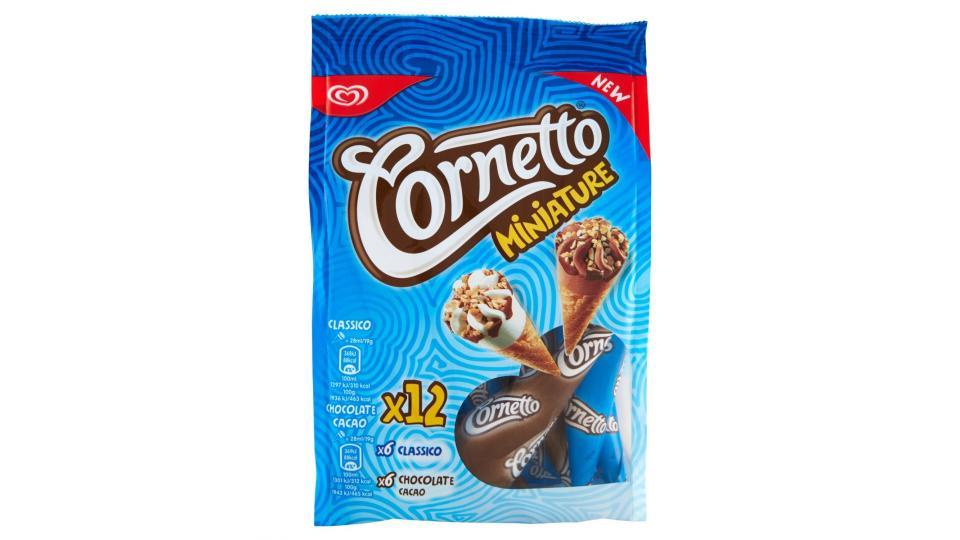 Cornetto Miniature classico - chocolate cacao 12 pezzi