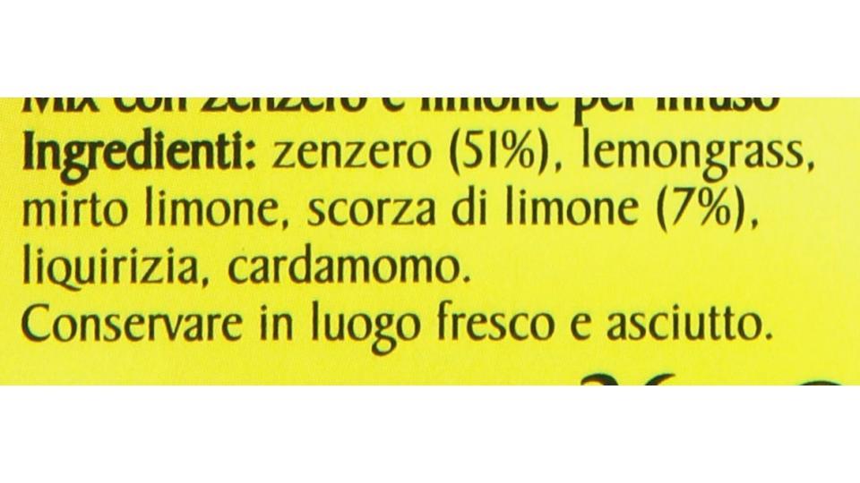 Pompadour Infuso Zenzero/Limone - 20 Filtri da 1,8 gr [36 gr]