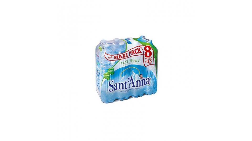 Acqua Naturale Sant'Anna 1.5L (Confezione da 8 Bottiglie)