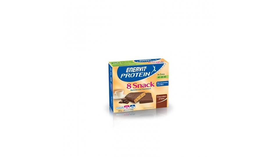 Enervit Protein 8 Snack Cioccolato al Latte 8 X
