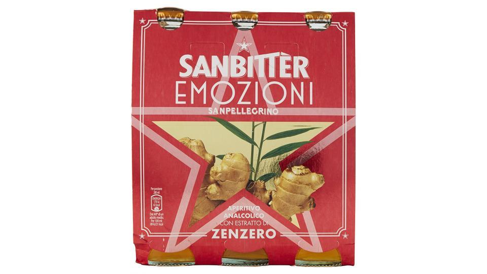 SANBITTÈR Emozioni di Zenzero, Aperitivo Analcolico