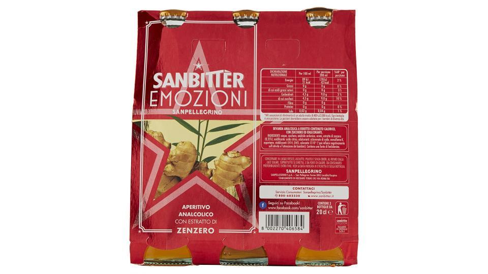 SANBITTÈR Emozioni di Zenzero, Aperitivo Analcolico