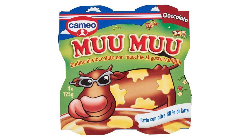 Cameo - Muu Muu, Budino al Cioccolato con al Macchie Gusto Vaniglia