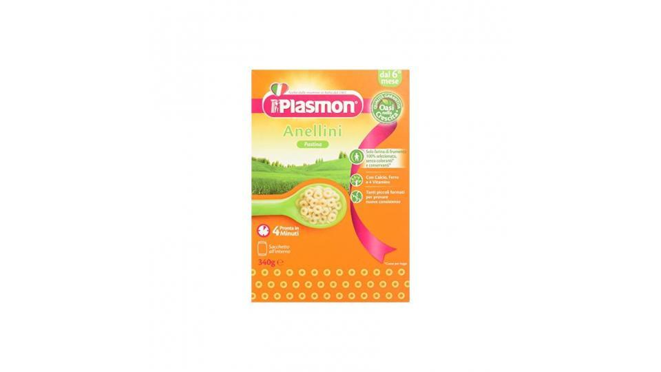 Plasmon - Anellini, con Calcio, Ferro e Vitamine B