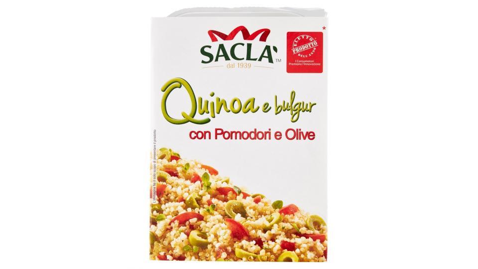 Quinoa e bulgur con Pomodori e Olive, Saclà