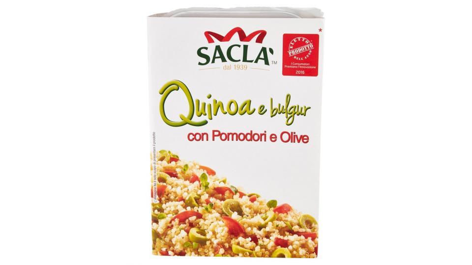 Quinoa e bulgur con Pomodori e Olive, Saclà