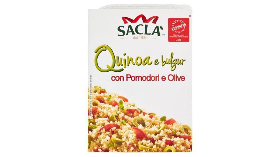 Quinoa e bulgur con Pomodori e Olive, Saclà