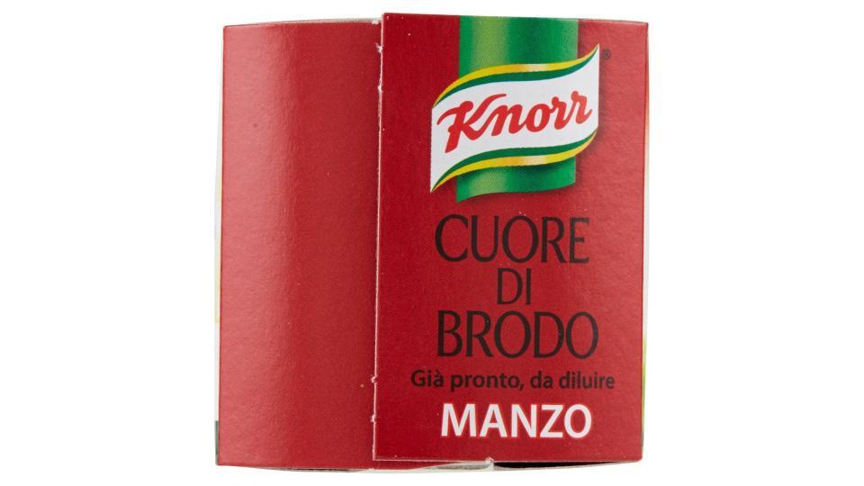 Knorr - Cuore Di Brodo, Manzo, Gia' Pronto, Da Diluire - 112 G